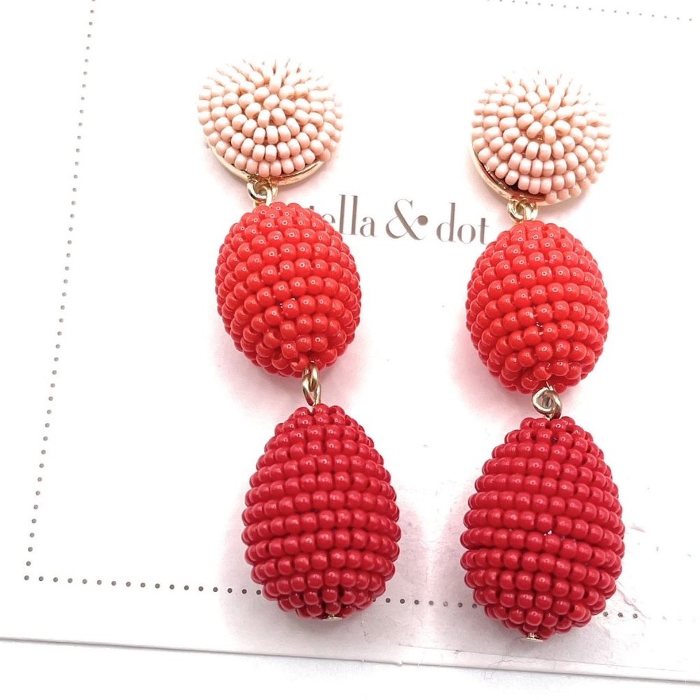 Kessie Drop Stella & Dot Earrings - E433G